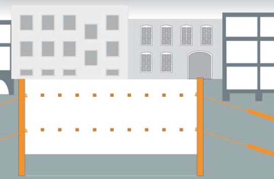 Anchored diaphragm walls are often used when securing deep foundation pits, e.g. in built-up areas or under groundwater levels