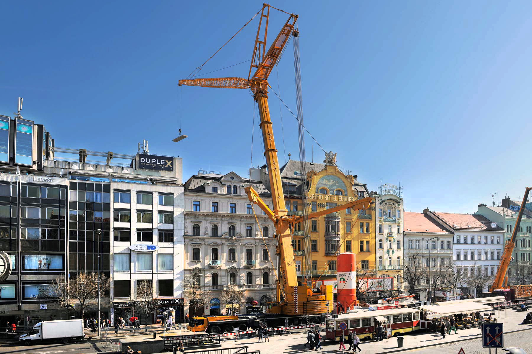 Rekonstrukce a dostavba hotelu Evropa - Praha