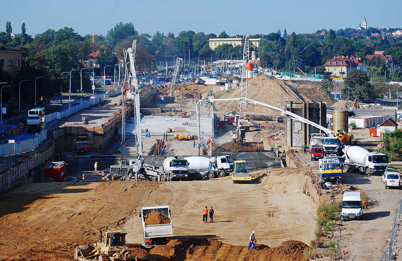 Tunel Blanka v Praze, stavba č. 0080, úsek Prašný most–Špejchar